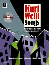 Songs (Violoncello & Piano) (Book & CD)