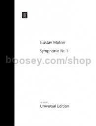 Symphony No. 1 D Major (Condcutor's Score Series)
