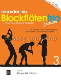 Recorder Trio Junior for 3 recorders (SSA/SAA)
