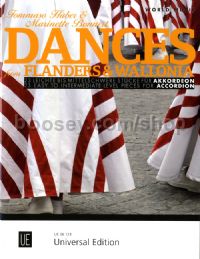 Dances from Flanders & Wallonia for accordion
