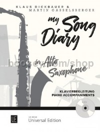 My Song Diary Alto Saxophone – Piano Accompaniments