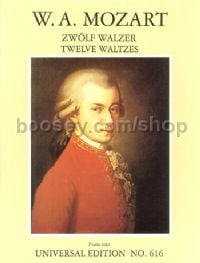 12 Waltzes for the Young, K 600/1-6 & K 602/1-4 (Piano)