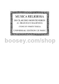 Musica Religiosa II - Selva morale e spirituale III (Mixed Voices & Mixed Ensemble)