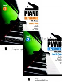 Piano Repertoire 1 & 2 (Book & CD): Bundle Offer