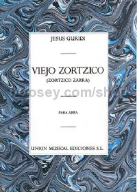 Viejo Zortzico (for harp)