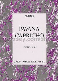 Pavana-Capricho Op. 12 (violin & piano)