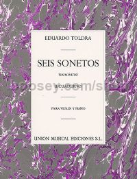 SEIS SONETOS vol.2 Violin/Piano 