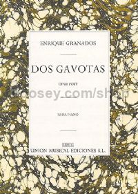 Dos Gavotas Op. Post piano 