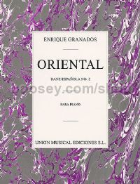 Oriental (spanish Dance No 2) Piano 