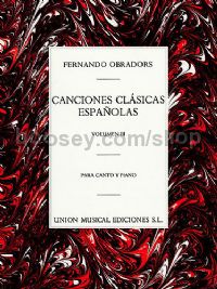 Classical Spanish Songs vol.3/Canciones Clasicas Espanolas vol.n III