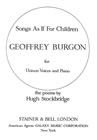 Songs As If For Children unison & Piano