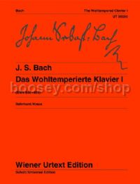 Well Tempered Klavier 1 Piano (Wiener Urtext Edition)