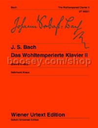 Well Tempered Klavier vol.2 Piano (Wiener Urtext Edition)