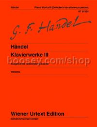 Piano Works Book 3 Selected Pieces (Wiener Urtext Edition)