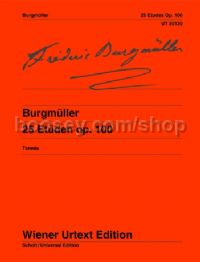 Studies (25) Op. 100 urtext (Wiener Urtext Edition)
