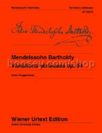 Variations sérieuses D minor Op. 54 Piano (Wiener Urtext Edition)