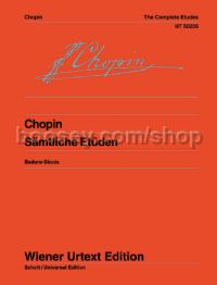 Etudes Op. 25, 3 New Etudes (Wiener Urtext Edition)