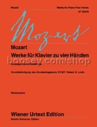 Works For Piano 4 Hands (Wiener Urtext Edition)