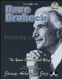 Dave Brubeck: Own Sweet Way (Book & CD) (Jamey Aebersold Jazz Play-along)