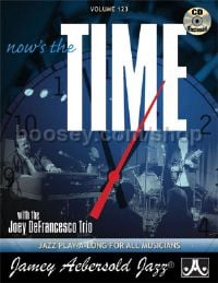Vol. 123 Now's The Time (Book & CD) (Jamey Aebersold Jazz Play-along)