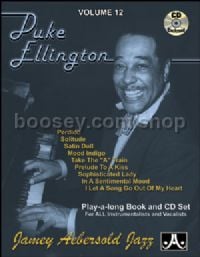 Vol.12 Duke Ellington (Book & CD) (Jamey Aebersold Jazz Play-along)