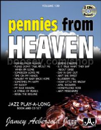 Vol. 130: Pennies From Heaven (Book & CD) (Jamey Aebersold Jazz Play-along)