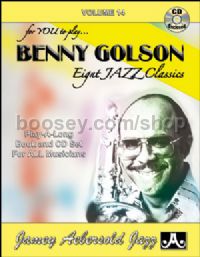 Vol. 14 Benny Golson (Book & CD) (Jamey Aebersold Jazz Play-along)
