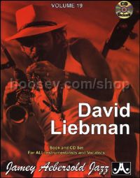 Vol. 19 David Liebman (Book & CD) (Jamey Aebersold Jazz Play-along)