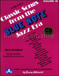 Vol. 38 Blue Note (Book & CD) (Jamey Aebersold Jazz Play-along)