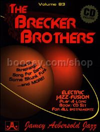 Brecker Brothers (Book & CD) (Jamey Aebersold Jazz Play-along)