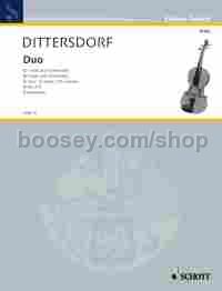 Duo E flat Major Krebs 218 - Viola & Violoncello
