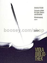 Concerto in D minor RV 540 / PV 266 - viola, guitar & piano reduction