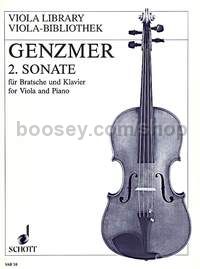 Sonata No. 2 GeWV 228 - viola & piano