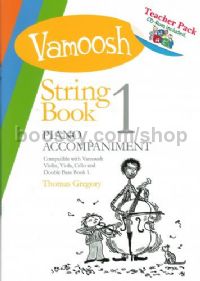 Vamoosh String Book 1 - Piano Accompaniment (Teacher's Pack with CD-Rom)