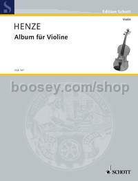 Album for violin - violin