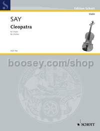 Cleopatra op. 34 - violin