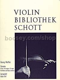 Sonata in D major - violin & basso continuo