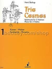Trio-Cosmos Nr. 1 - 3 violins
