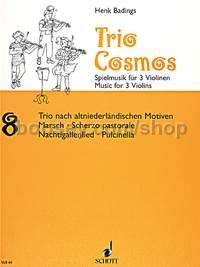 Trio-Cosmos Nr. 8 - 3 violins