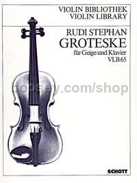 Groteske - violin & piano
