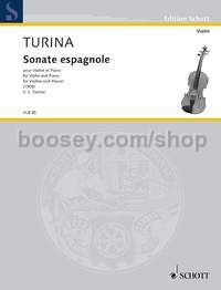 Sonate espagnole - violin & piano
