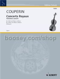 Concerts royaux - violin & basso continuo
