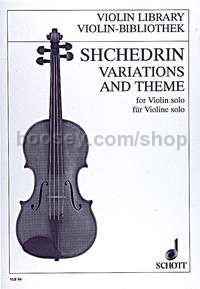 Variations and Theme - violin