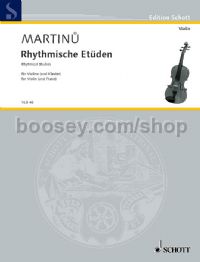 Rhythmic Studies for violin & piano