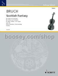 Scottish Fantasy Eb Op. 46 (violin/piano reduction)