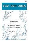 Lovesongs & Observations SATB