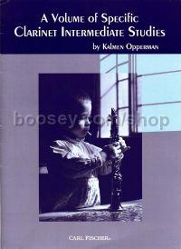 Volume Of Specific Intermediate Studies for Clarinet