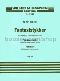 Fantasy Pieces Op. 43 - Clarinet & Piano