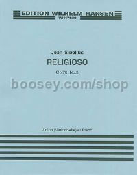 Religioso Op.78 No 3 Violin (Cello) & Piano