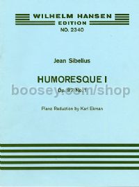 Humoresque I for violin and piano, op. 87 no.1